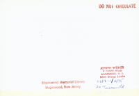 Photo only available in the library